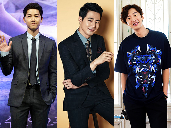 Dukung Sahabat, Lee Kwang Soo dan Song Joong Ki Kunjungi Jo In Sung di Lokasi Syuting