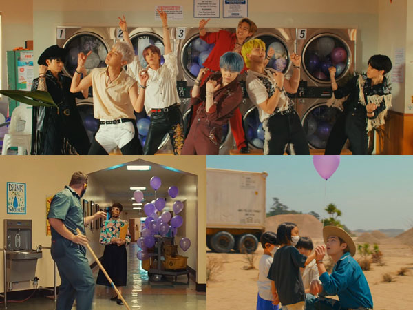 BTS Bawa Pesan Harapan di MV Terbaru ‘Permission to Dance’