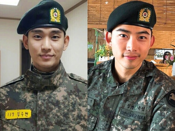 Mau Selesai, Kim Soo Hyun dan Taecyeon 2PM Justru Dapat Promosi Naik Jabatan Tinggi di Militer