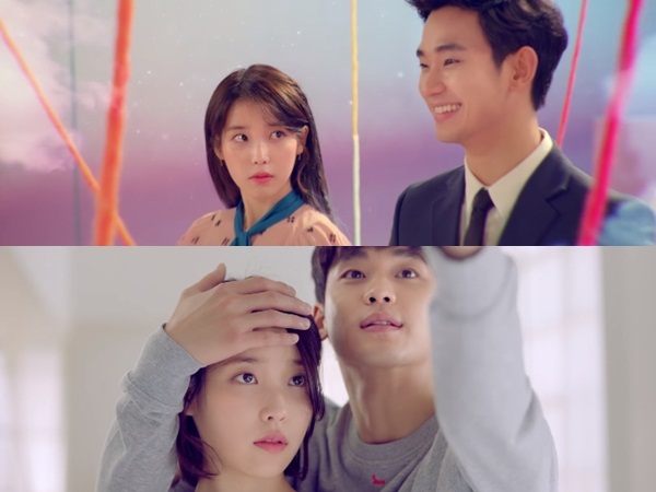 Melankolis, IU Relakan Kim Soo Hyun Pergi Dari Sisinya di MV 'Ending Scene'