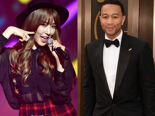 Wow, Tiffany SNSD dan John Legend Akan Berkolaborasi di MAMA 2014?