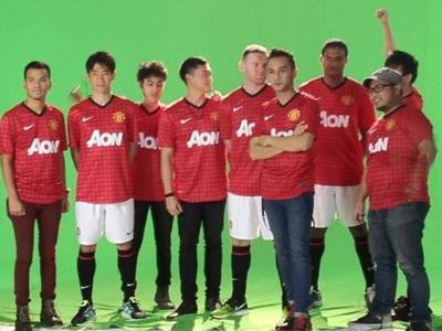 Nidji Rilis Video Klip Bersama Pemain Manchester United