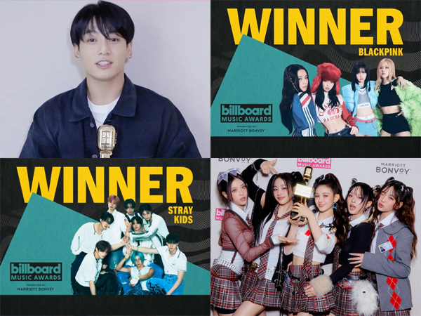 Jungkook, BLACKPINK, Stray Kids, dan NewJeans Menang Billboard Music Awards 2023