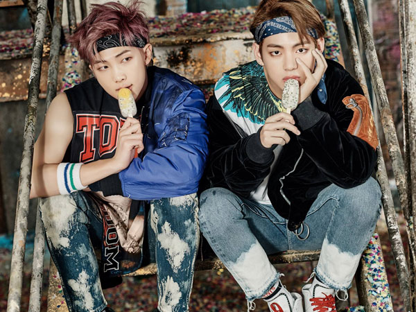 Duet Soulful Rap Monster dan V BTS di Lagu '4 O'Clock' Sukses Bikin Jatuh Hati