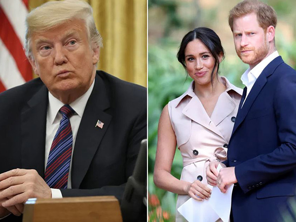 Presiden Trump Singgung Meghan Markle dan Pangeran Harry yang Pindah ke Amerika