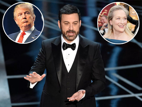 Buka Oscar 2017, Jimmy Kimmel Sindir Donald Trump dan 'Puji Habis' Meryl Streep