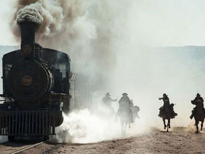 Wow, Adegan Action Kereta di Lone Ranger Asli