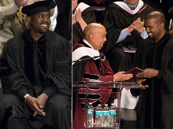 Drop Out Kuliah, Kanye West Malah Dapat Gelar Doktor dari Universitas Ini!