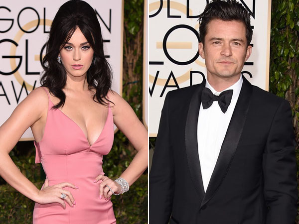 Saling Goda di After Party Golden Globes, Ada Apa Antara Katy Perry dan Orlando Bloom?