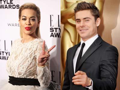 Menang Penghargaan, Rita Ora 'Bantu' Zac Efron Bertelanjang Dada di MTV Movie Awards 2014!