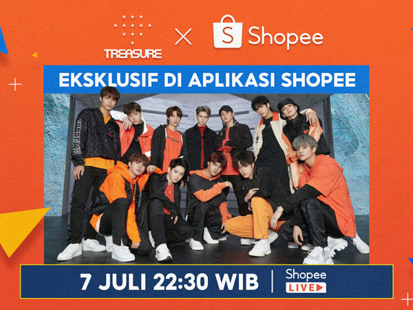 Catat Tanggalnya! TREASURE Akan Live EKSKLUSIF di Aplikasi Shopee