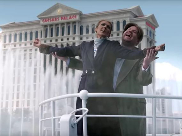 Celine Dion dan James Corden Akting Adegan Fenomenal Titanic, Kocak Tapi Bikin Berdecak Kagum!