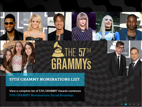 Ini Daftar Para Musisi yang Masuk Nominasi Grammy Awards 2015!