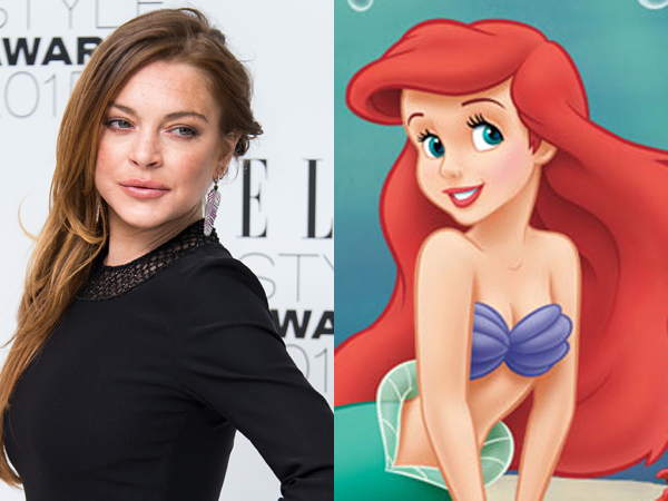 Ramai Film Live-Action Disney Princess, Lindsay Lohan Tawari Dirinya untuk Main 'Little Mermaids'
