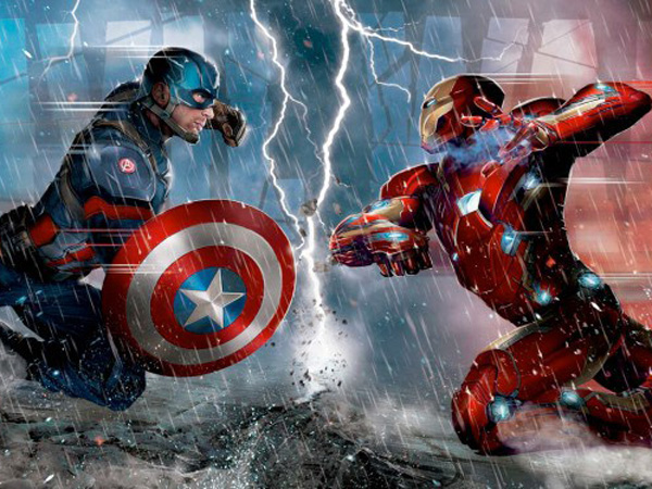 Promo Art ‘Captain America: Civil War’ Perlihatkan Dua Tim Super Hero Siap Bertempur