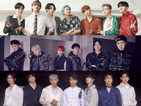 BTS, EXO dan GOT7 Masuk Nominasi Billboard Music Awards 2020