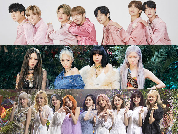 Inilah 30 Grup K-Pop Paling Populer Bulan Ini