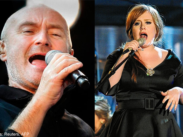 Kolaborasi Adele dan Phil Collins Tak Juga Terwujud?