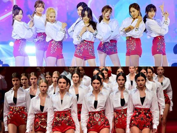 Kostum Panggung SNSD di KBS 'Music Festival 2014' Tiru Brand Fashion Dolce & Gabbana?