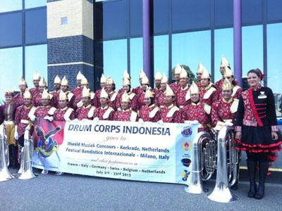 Wow, Drum Corps Indonesia Sukses Boyong Medali di WMC 2013!