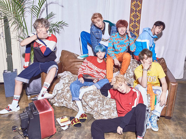 BTS Lebih Colorful di Rangkaian Foto Konsep Album 'Love Yourself: Her' Selanjutnya