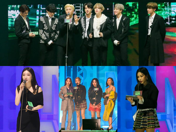 BTS Sapu Bersih Daesang, Inilah Daftar Lengkap Pemenang Melon Music Awards 2019