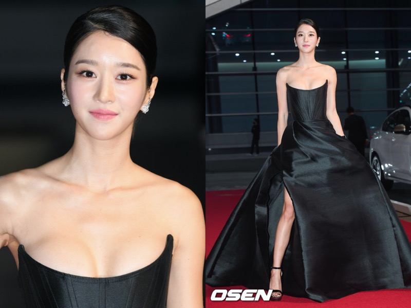 Menang Penghargaan, Penampilan Seo Ye Ji di Karpet Merah Jadi Sorotan