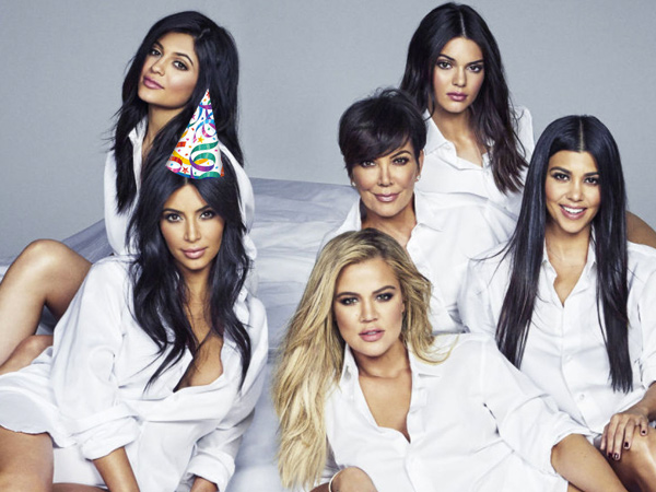 Intip Ucapan Manis Keluarga Kardashian-Jenner di Ultah Kim Kardashian Ke-36