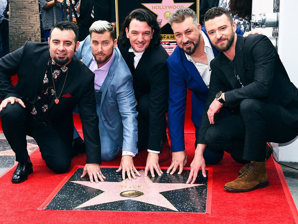 NSYNC Resmi Reuni dengan Anggota Lengkap di Walk of Fame Hollywood!