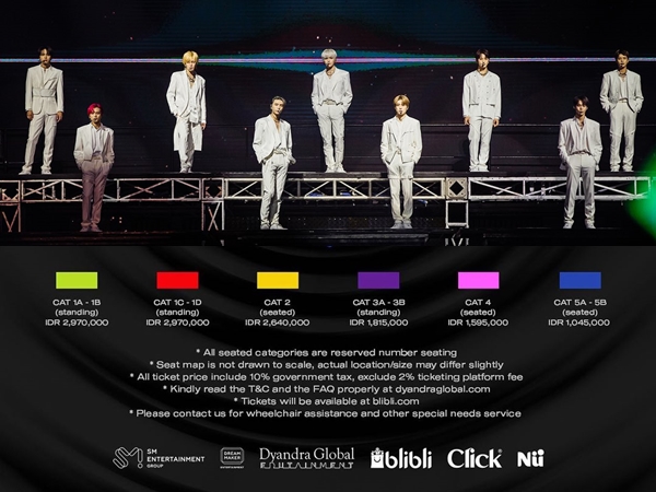 Ini Harga Tiket Konser NCT 127 The Link in Jakarta, Dijual Minggu Depan