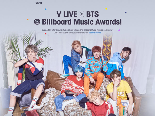 Kehadiran BTS di BBMAs 2018 Bakal Disiarkan Langsung Lewat Naver V Live!
