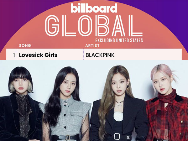 Melihat Performa Mengesankan BLACKPINK ‘Lovesick Girls’ di Chart Billboard