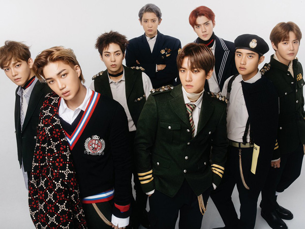 Wow! EXO Resmi Jadi Grup K-Pop Pertama yang Berhasil Jual 10 Juta Album Sejak Debut