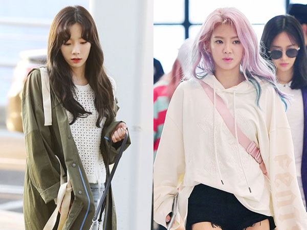 Hindari Insiden di Bandara, Taeyeon dan Hyoyeon SNSD Dijaga Belasan Orang