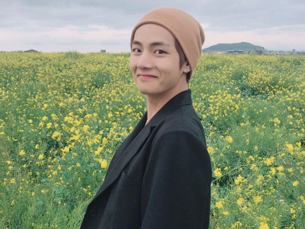 Ini yang Dilakukan V BTS Saat Tak Sengaja Unggah Foto 'Jelek'