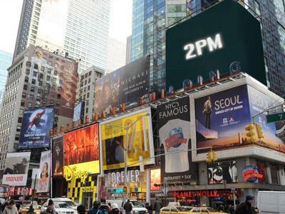 Wow, Trailer Comeback 2PM  Akan Dipasang di Times Square New York & Piccadilly London!