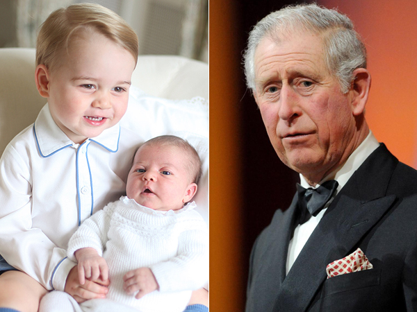 Sayang Cucu, Pangeran Charles Belum Pernah Ganti Popok George dan Charlotte?