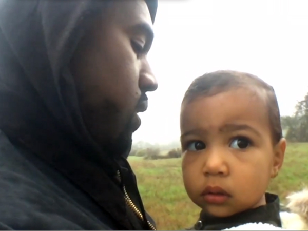 Lucunya North West Tampil di Video Musik Terbaru Kanye West, 'Only One'!