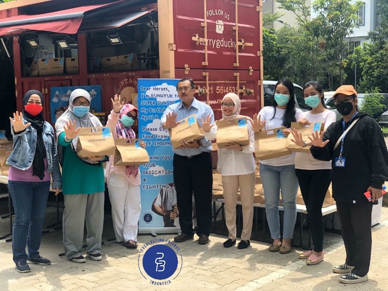 Rayakan Ultah Eunhyuk, ELF Indonesia Donasi Lawan Corona Hingga Kirim Food Truck ke RS