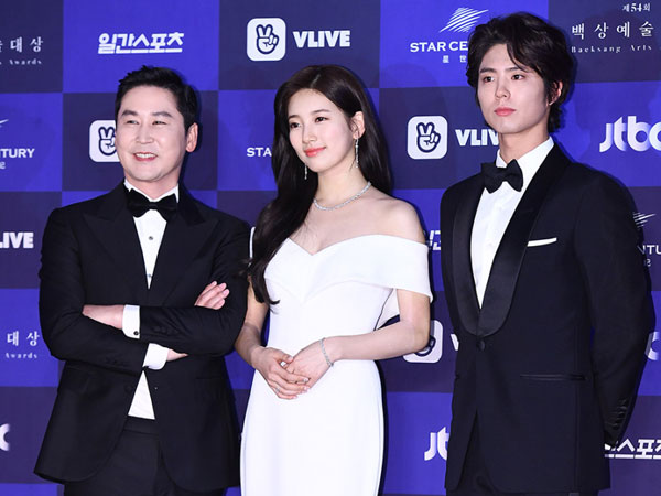 Shin Dong Yup, Suzy, dan Park Bo Gum Kembali Didapuk Jadi MC Baeksang Arts Awards