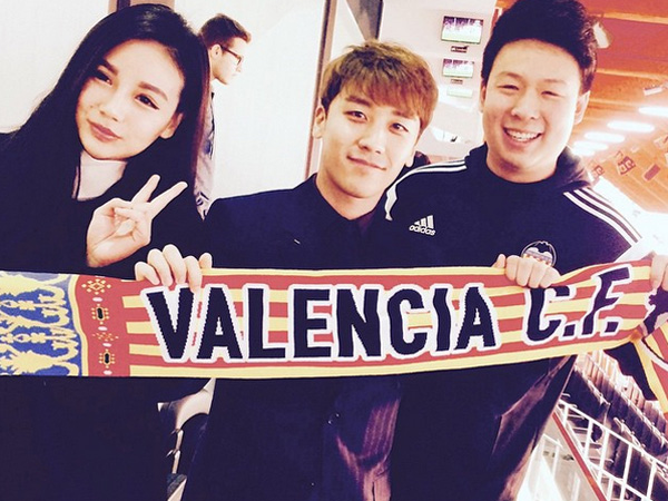 Seungri Pamer Lagu ‘Fantastic Baby’ Diputar di Stadion Saat Pertandingan Valencia vs Real Madrid!