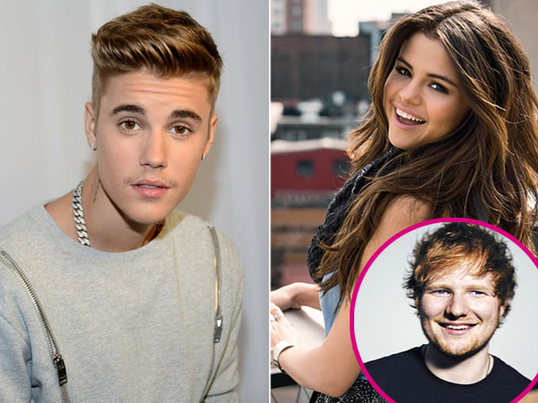 Hindari Justin Bieber, Selena Gomez ‘Dekati’ Ed Sheeran