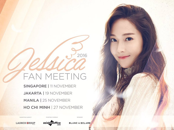 Rilis Poster Resmi, Agensi Konfirmasi Jumpa Fans Jessica Jung di Jakarta!