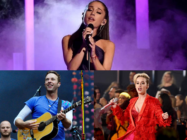 Coldplay Hingga Katy Perry, Ariana Grande Gelar Konser Amal Bareng Sederet Musisi Ternama