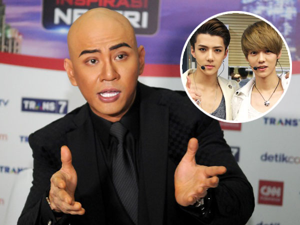 Deddy Corbuzier Geram dengan Fans K-Pop Indonesia Karena Ditag Foto Sehun EXO dan Luhan?