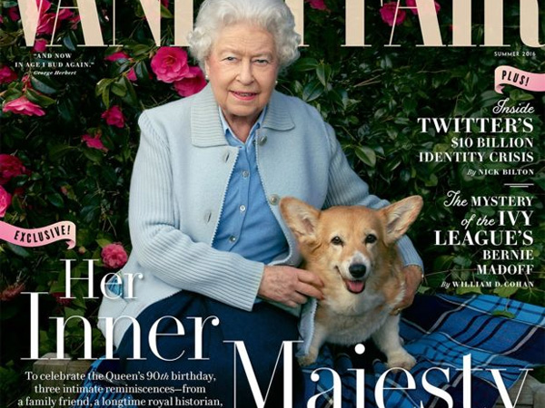 Hiasi Sampul Vanity Fair Ratu Elizabeth Pose Bareng Cucu Cicit