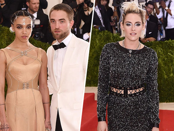 Hadir di Met Gala 2016, Robert Pattinson dan FKA Twigs Bertemu Kristen Stewart?