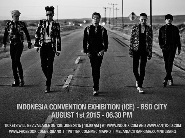 Harga Tiket Konser Big Bang di Jakarta Mulai dari Rp 850 Ribu!