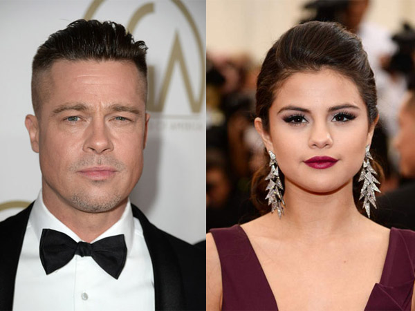 Bukan Karena Penyakit, Benarkah Brad Pitt Penyebab Selena Gomez Direhabilitasi?