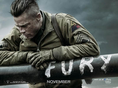 Jadi Sersan, Brad Pitt Siap ‘Mati’ di Trailer ‘Fury’